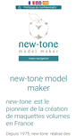 Mobile Screenshot of new-tone.com